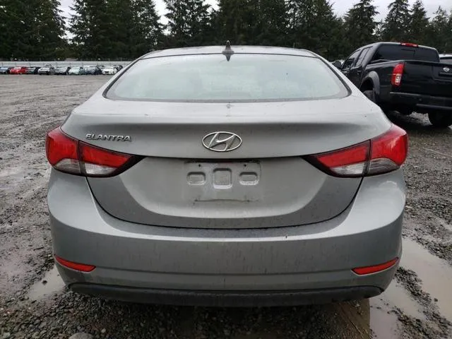 KMHDH4AE5FU453832 2015 2015 Hyundai Elantra- SE 6