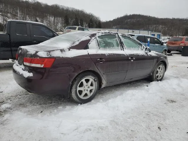 5NPEU46F96H101451 2006 2006 Hyundai Sonata- Gls 3