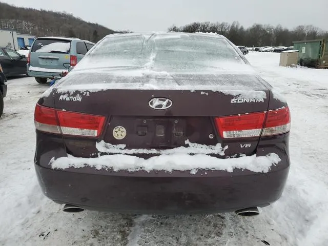 5NPEU46F96H101451 2006 2006 Hyundai Sonata- Gls 6