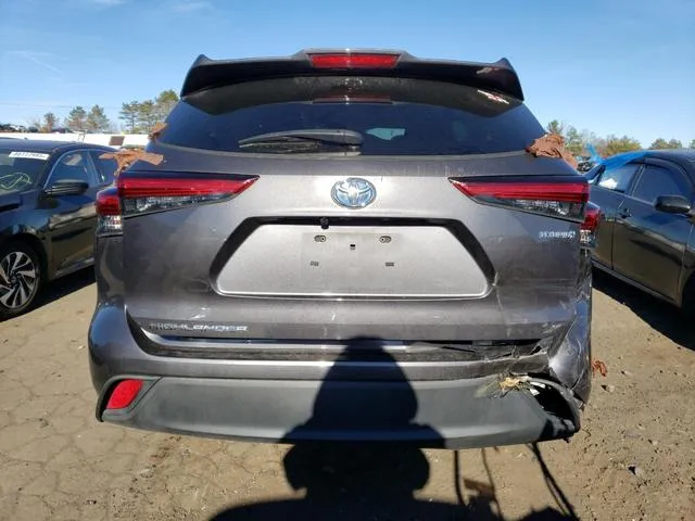 5TDBBRCH2MS047476 2021 2021 Toyota Highlander- Hybrid Le 6