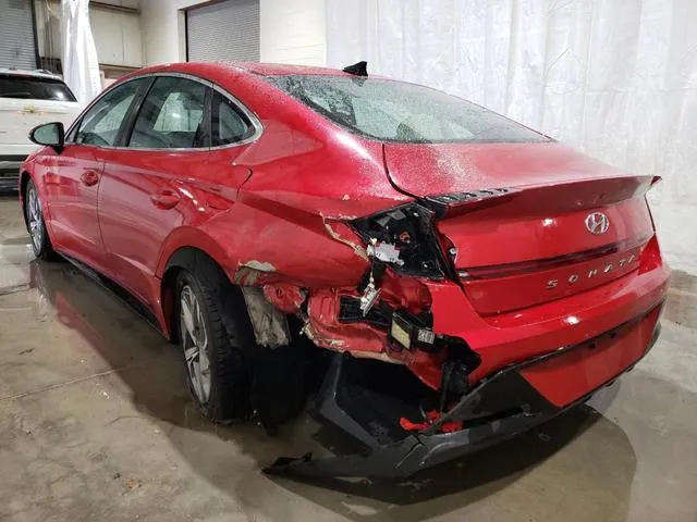 KMHL64JA4MA166656 2021 2021 Hyundai Sonata- Sel 2