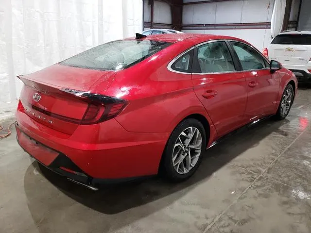 KMHL64JA4MA166656 2021 2021 Hyundai Sonata- Sel 3