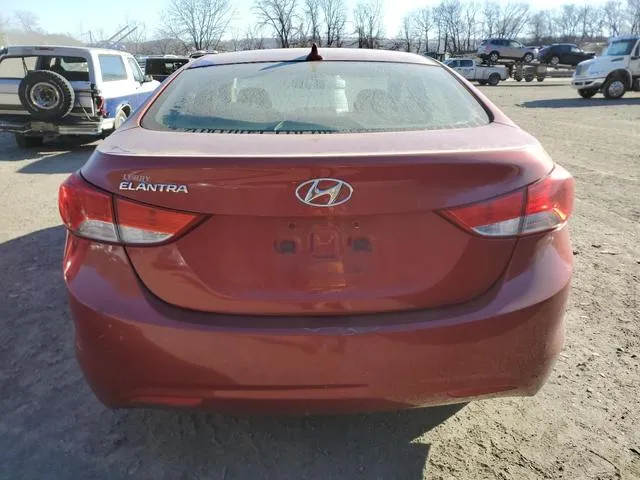 KMHDH4AE1BU115337 2011 2011 Hyundai Elantra- Gls 6