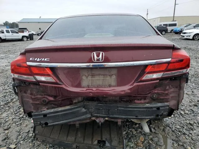 19XFB2F56EE019816 2014 2014 Honda Civic- LX 6