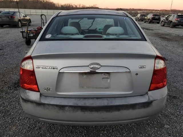 KNAFE121265225097 2006 2006 KIA Spectra- LX 6