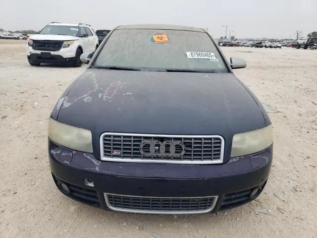 WAUPL68E74A294549 2004 2004 Audi S4 5