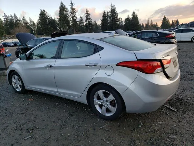 KMHDH4AE1BU120389 2011 2011 Hyundai Elantra- Gls 2