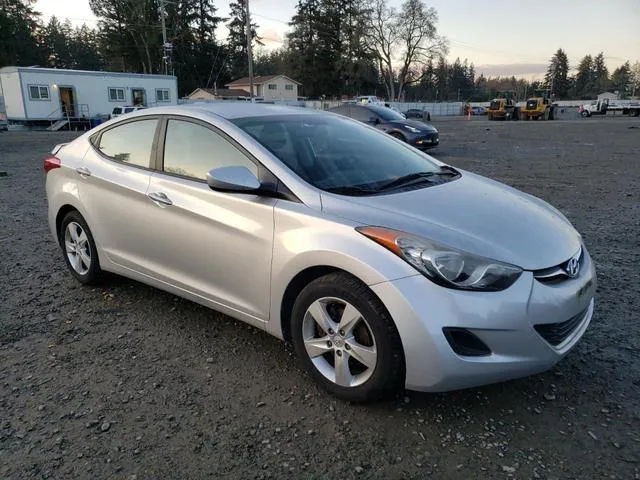 KMHDH4AE1BU120389 2011 2011 Hyundai Elantra- Gls 4