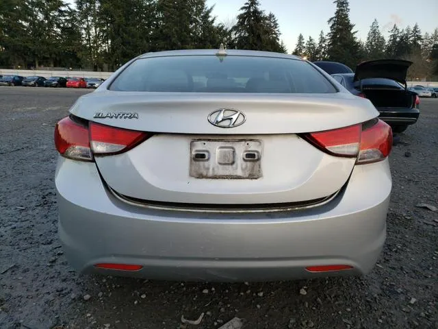 KMHDH4AE1BU120389 2011 2011 Hyundai Elantra- Gls 6