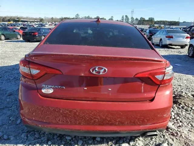 5NPE24AF8HH490101 2017 2017 Hyundai Sonata- SE 6