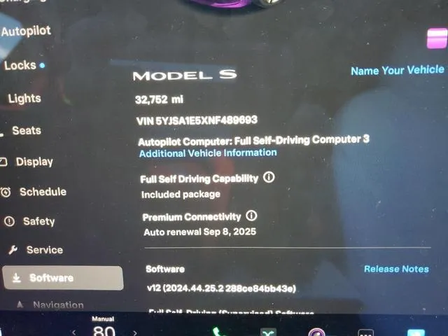 5YJSA1E5XNF489693 2022 2022 Tesla MODEL S 9