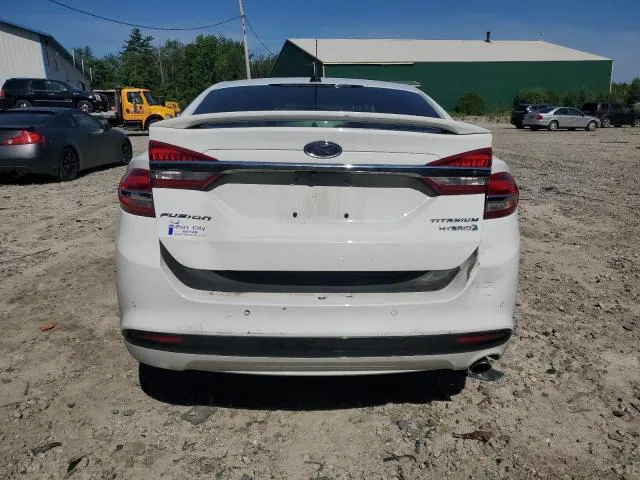 3FA6P0RU9HR388911 2017 2017 Ford Fusion- Titanium Hev 6