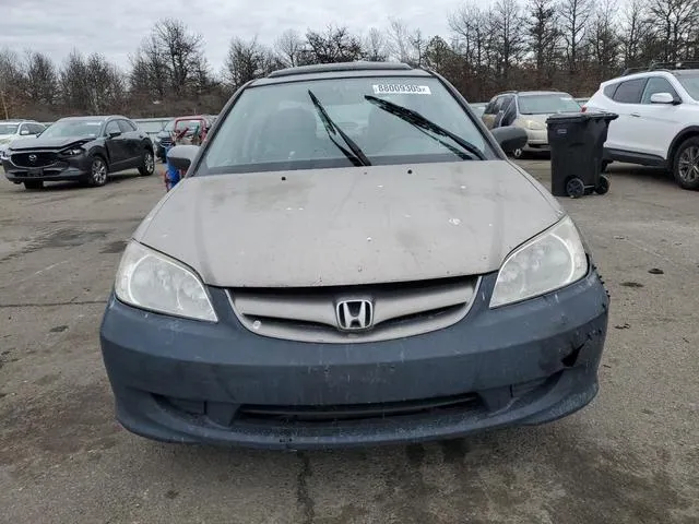 2HGES26725H550787 2005 2005 Honda Civic- EX 5