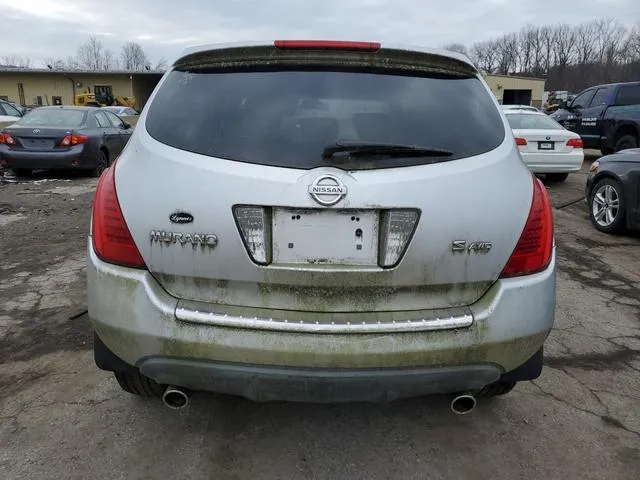 JN8AZ08W16W516526 2006 2006 Nissan Murano- SL 6