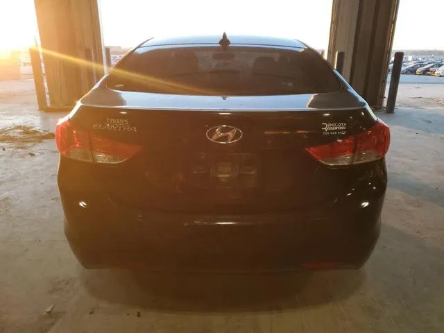 KMHDH4AE1CU309724 2012 2012 Hyundai Elantra- Gls 6