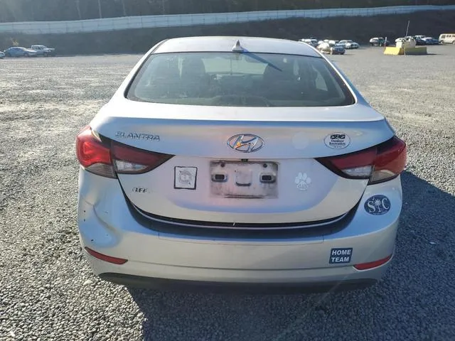 KMHDH4AE8FU438046 2015 2015 Hyundai Elantra- SE 6