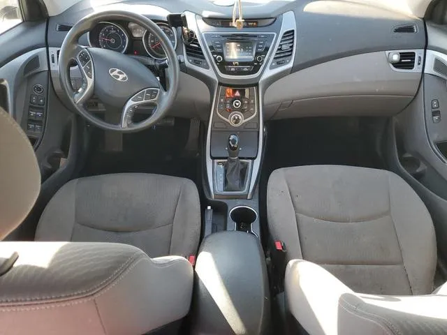 KMHDH4AE8FU438046 2015 2015 Hyundai Elantra- SE 8