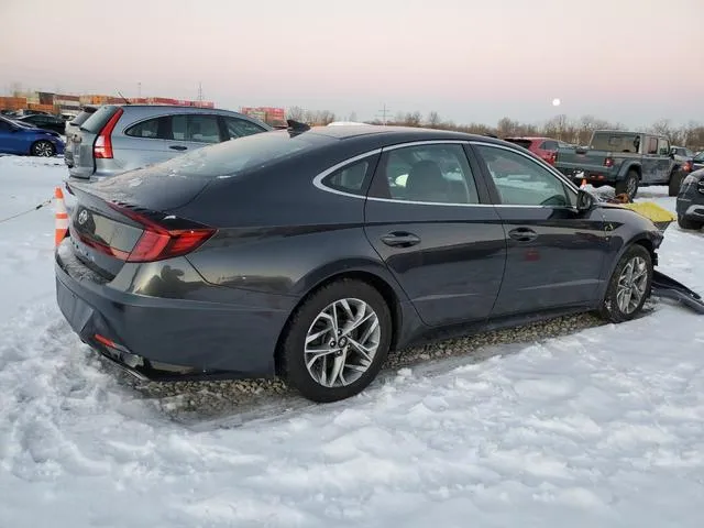 5NPEL4JA3MH087509 2021 2021 Hyundai Sonata- Sel 3