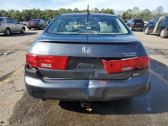 JHMCN36465C007890 2005 2005 Honda Accord- Hybrid 6