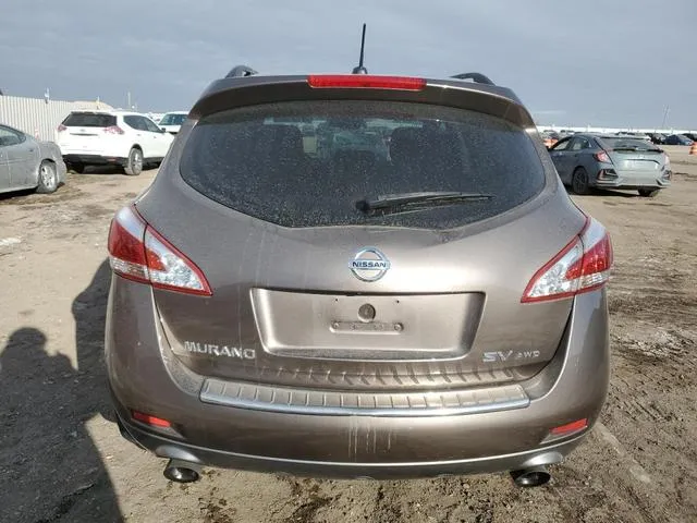 JN8AZ1MW8BW168987 2011 2011 Nissan Murano- S 6