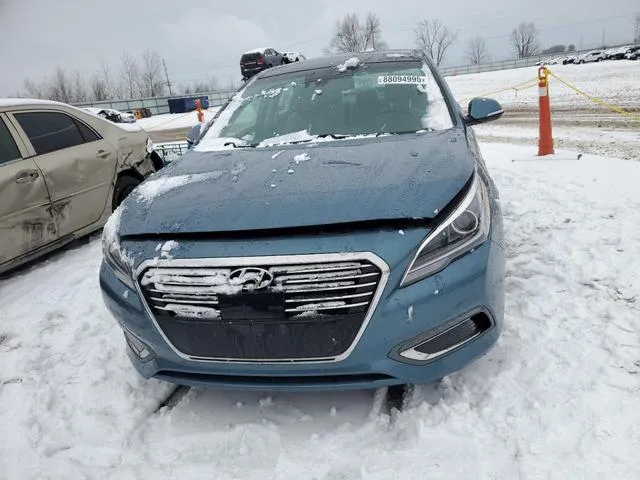 KMHE34L10GA024582 2016 2016 Hyundai Sonata- Hybrid 5