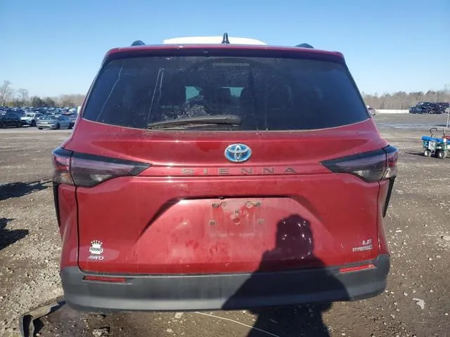 5TDKSKFCXPS073898 2023 2023 Toyota Sienna- LE 6