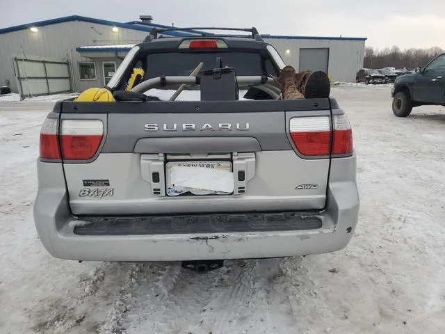 4S4BT63C755107187 2005 2005 Subaru Baja- Turbo 6