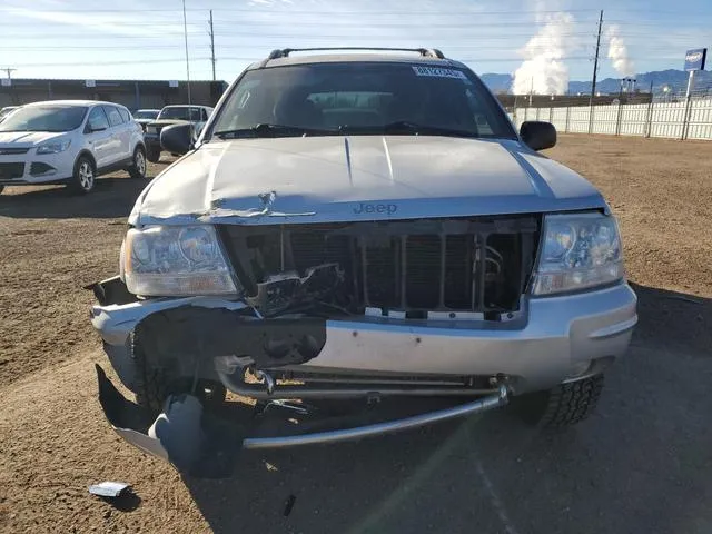 1J8GW68J44C214726 2004 2004 Jeep Grand Cherokee- Overland 5