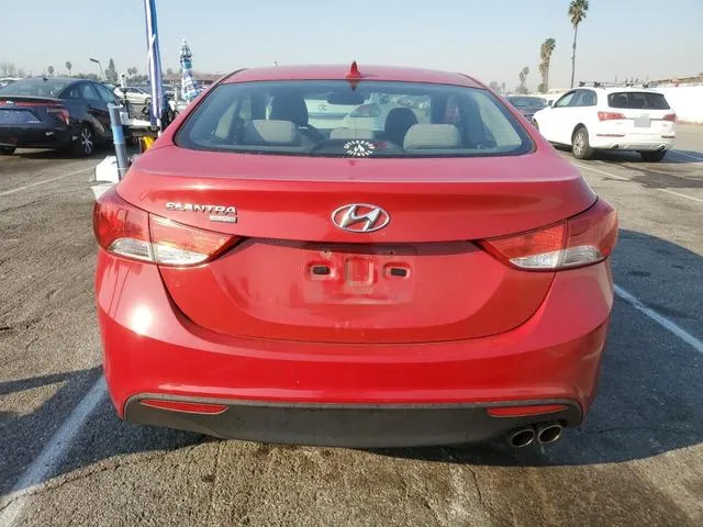 KMHDH6AE6DU012994 2013 2013 Hyundai Elantra- GS 6