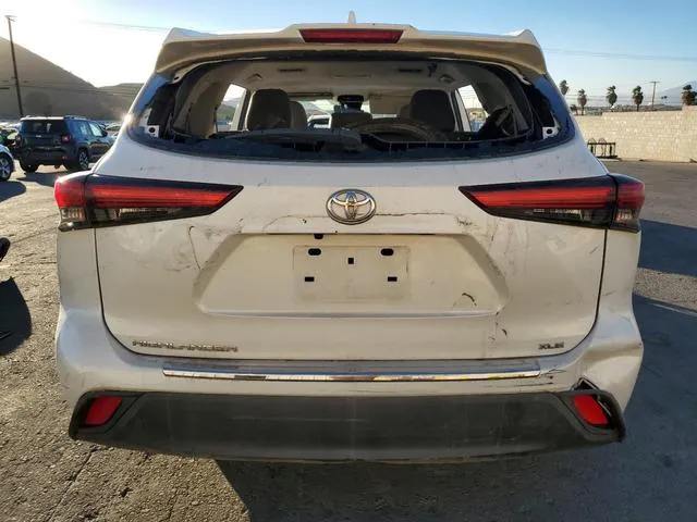 5TDHZRAH6LS012561 2020 2020 Toyota Highlander- Xle 6