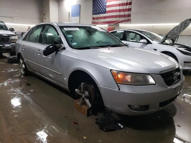 5NPEU46F26H012417 2006 2006 Hyundai Sonata- Gls 4