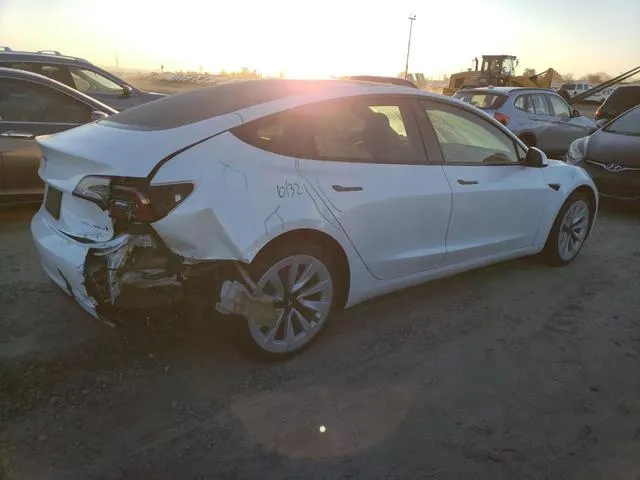 5YJ3E1EB2NF128179 2022 2022 Tesla MODEL 3 3