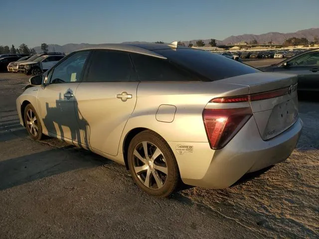 JTDBVRBD1HA001338 2017 2017 Toyota Mirai 2