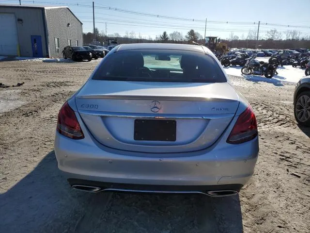 WDDWF4KB3JR409711 2018 2018 Mercedes-Benz C-Class- 300 4Matic 6