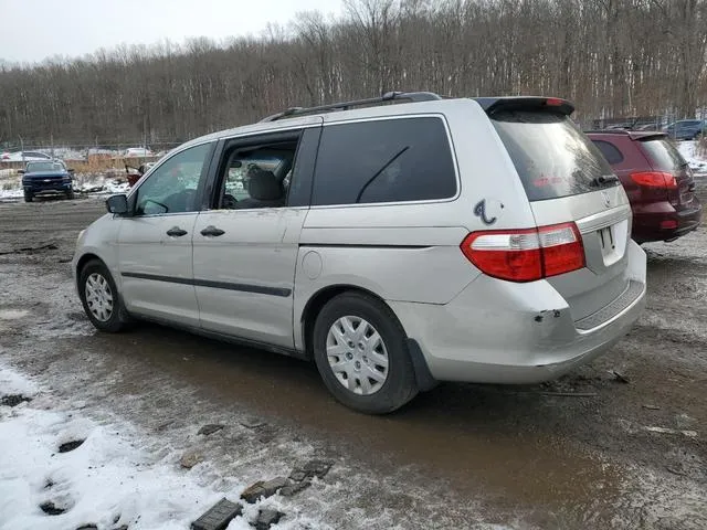 5FNRL38275B030837 2005 2005 Honda Odyssey- LX 2