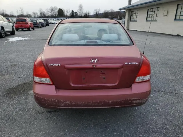 KMHDN45D03U490020 2003 2003 Hyundai Elantra- Gls 6