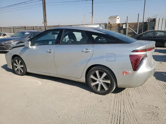 JTDBVRBD8HA001157 2017 2017 Toyota Mirai 2