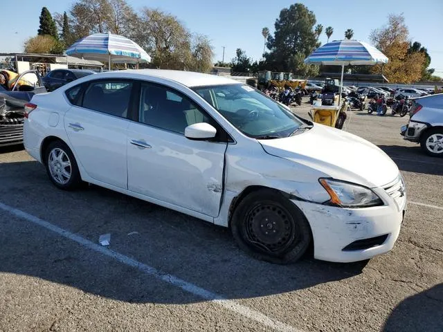 3N1AB7AP4FY306056 2015 2015 Nissan Sentra- S 4