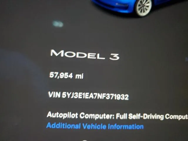 5YJ3E1EA7NF371932 2022 2022 Tesla MODEL 3 9