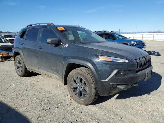 1C4PJMBSXHW664509 2017 2017 Jeep Cherokee- Trailhawk 4