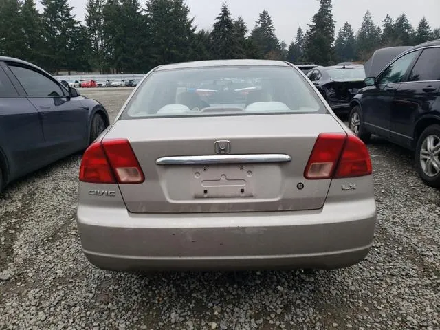 2HGES16531H604889 2001 2001 Honda Civic- LX 6