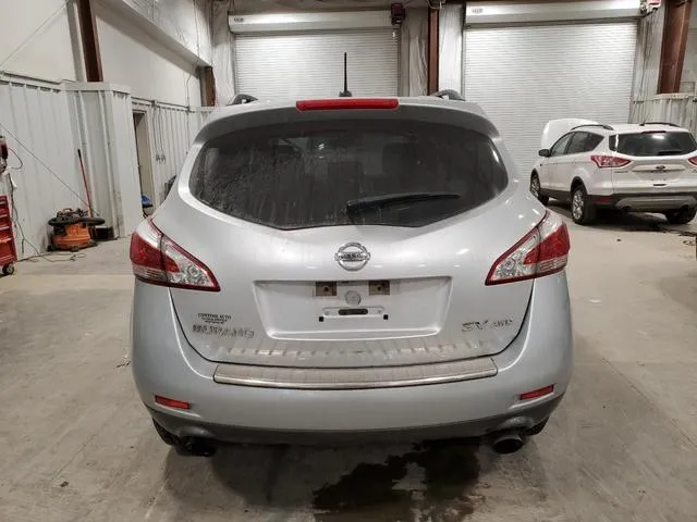 JN8AZ1MW0BW158325 2011 2011 Nissan Murano- S 6