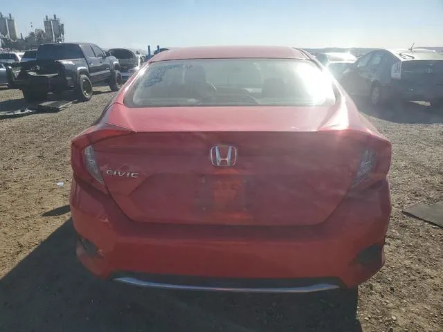 2HGFC2F68KH538115 2019 2019 Honda Civic- LX 6