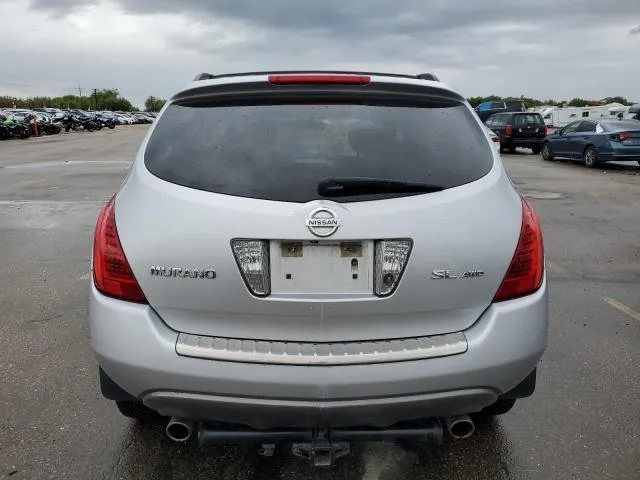 JN8AZ08W27W643609 2007 2007 Nissan Murano- SL 6