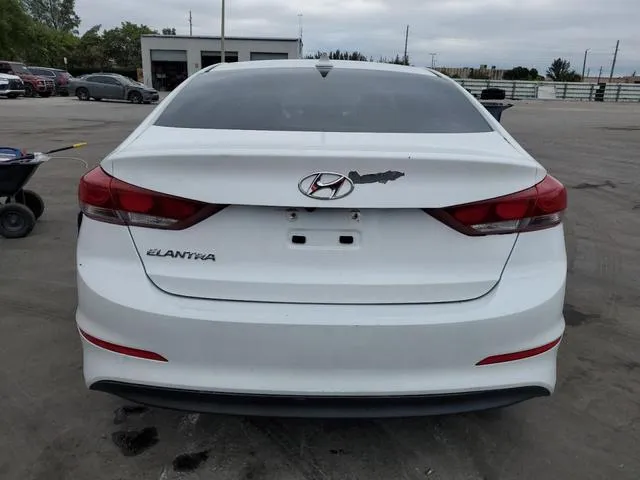 5NPD84LF4JH329371 2018 2018 Hyundai Elantra- Sel 6