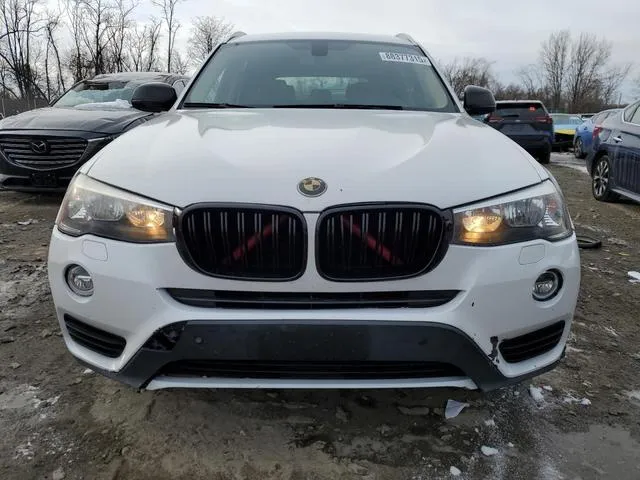 5UXWZ7C53H0T43766 2017 2017 BMW X3- Sdrive28I 5