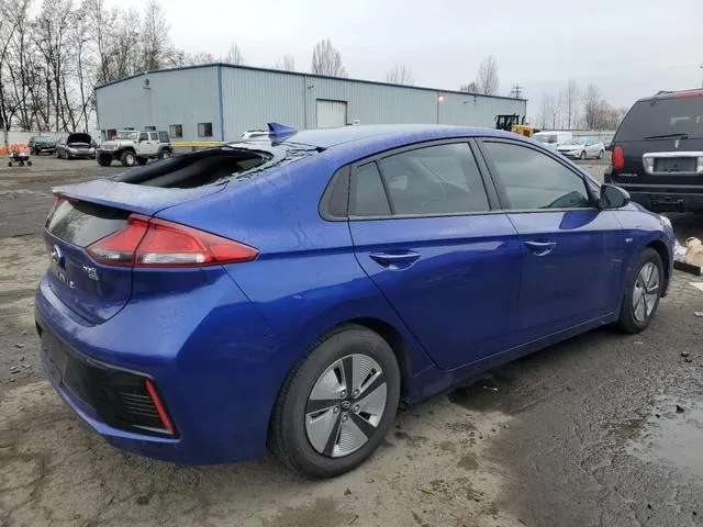 KMHC65LC0KU109564 2019 2019 Hyundai Ioniq- Blue 3