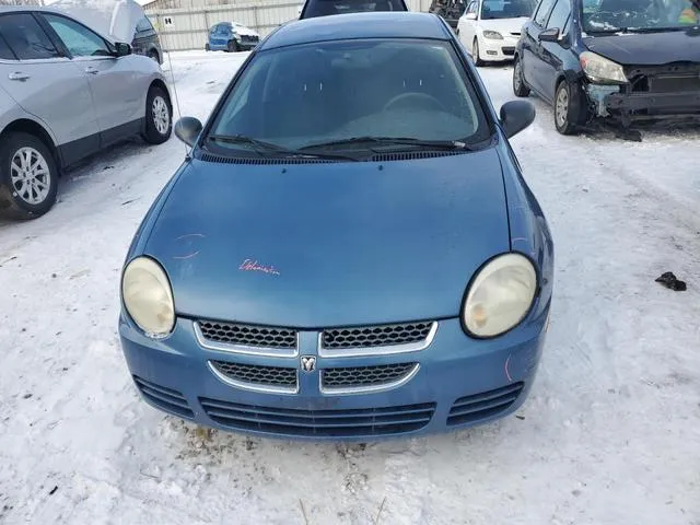 1B3ES26C44D526483 2004 2004 Dodge Neon- Base 5