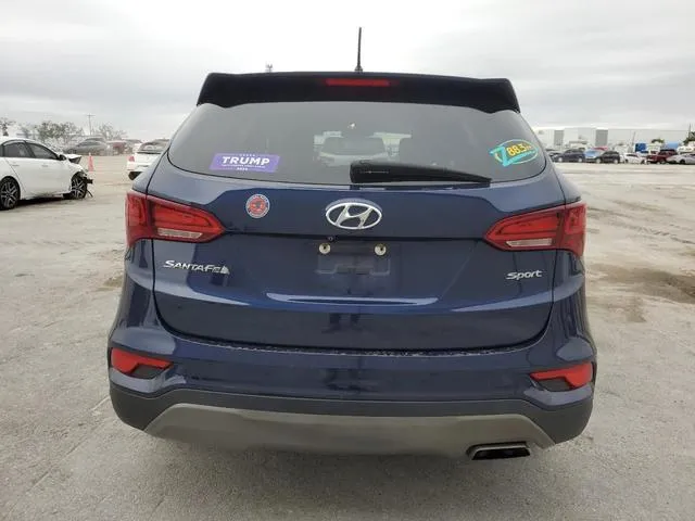 5XYZT3LB7JG513464 2018 2018 Hyundai Santa Fe 6