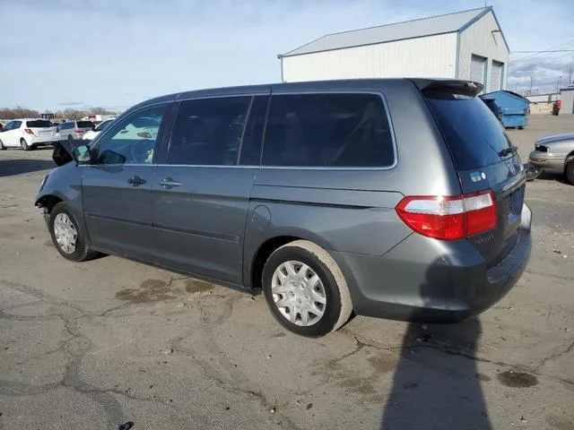 5FNRL38227B049525 2007 2007 Honda Odyssey- LX 2